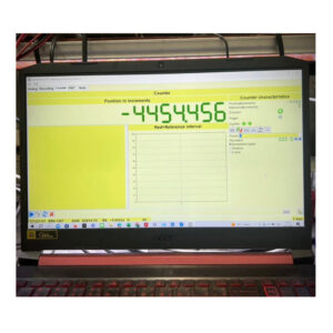 ค่าตำแหน่ง Encoder บนเครื่องอ่าน